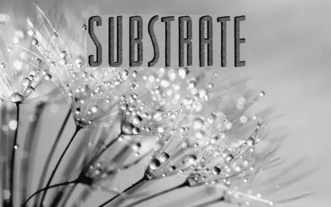 Substrate Font examples