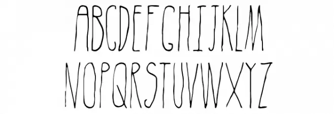Subterranean Dylan Regular Schriftart Groß