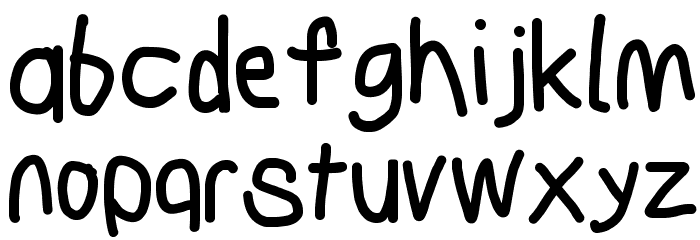 Subtitle Bold Font LOWERCASE