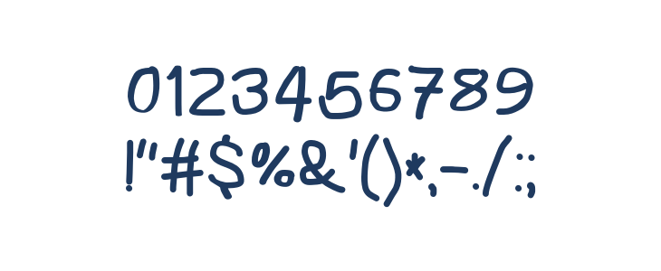 Subtitle Quirky Bold Other Characters