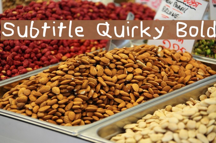 Subtitle Quirky Bold Example 1