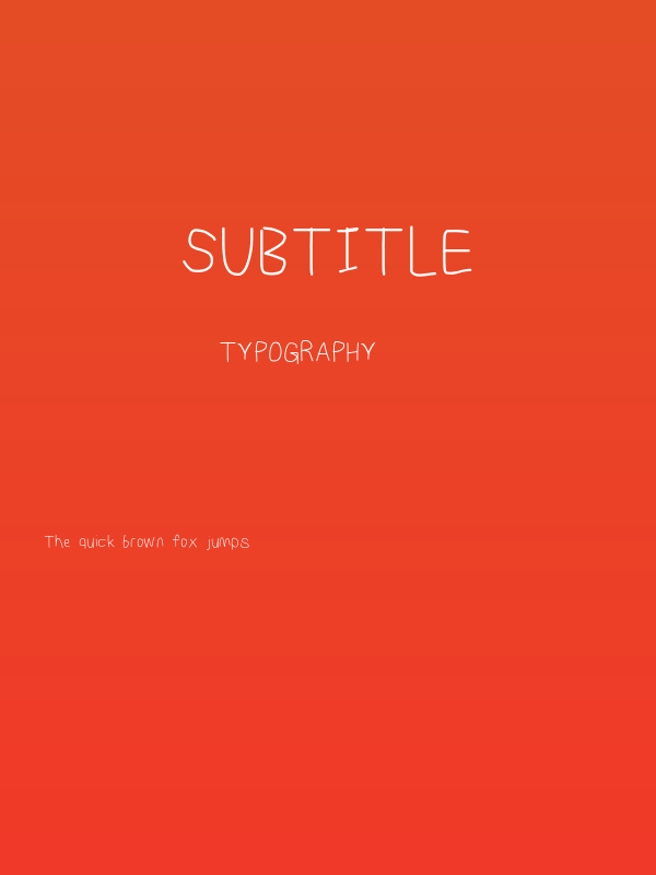 Subtitle Poster