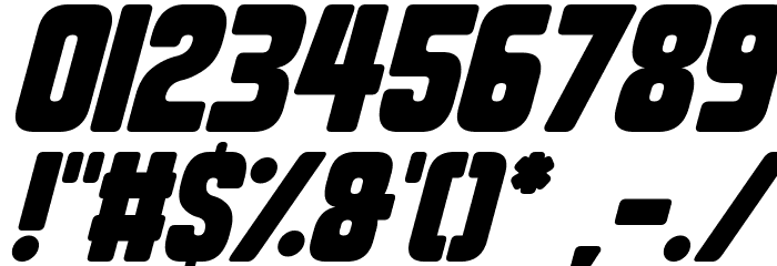 Subtle Curves Italic Font OTHER CHARS