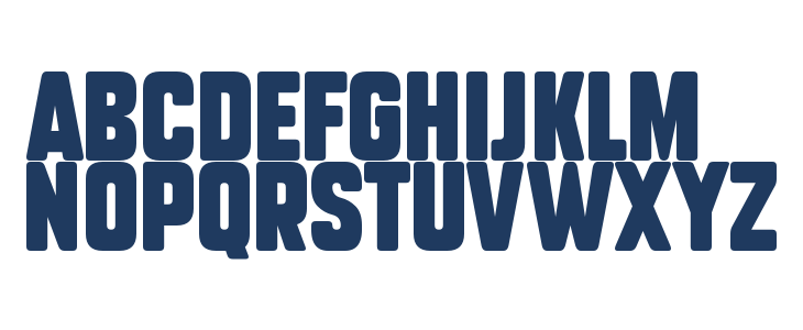 Subtle Curves Lowercase