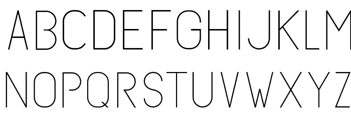 SubtleSansLight-Regular Font LOWERCASE