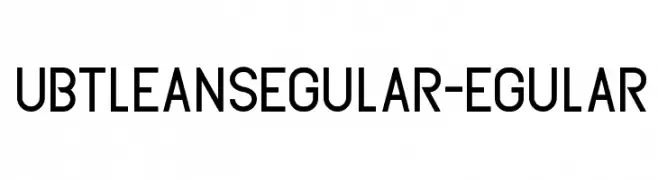 SubtleSansRegular-Regular  Frei Schriftart Herunterladen