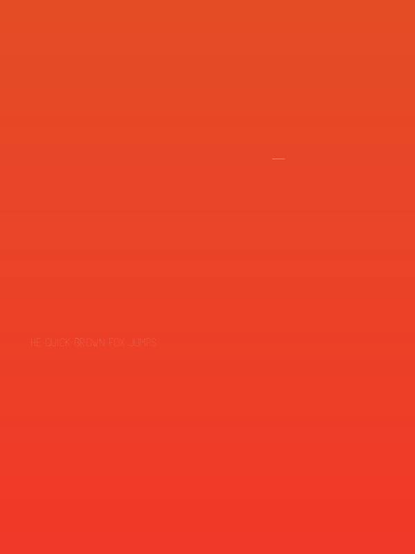 SubtleSansUltraLight-Regular Poster