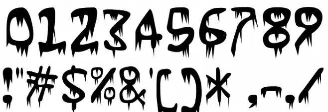 Subtlety フォント その他の文字