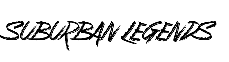 Suburban Legends Font