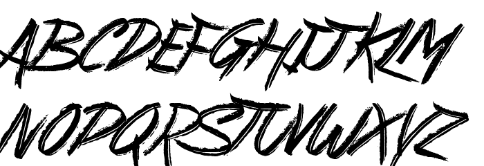 Suburban Legends Font LOWERCASE