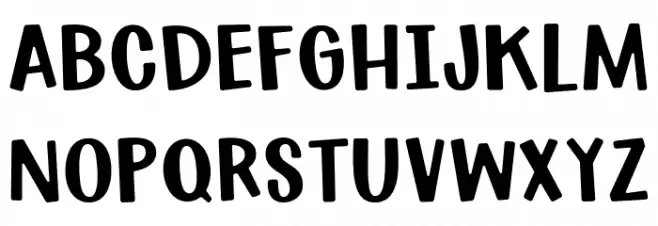SuburbanFlamingo-Regular Fonte MAIÚSCULAS