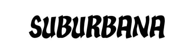 Suburbana  Fuentes Gratis Descargar