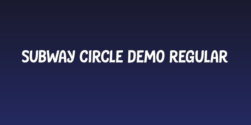 Subway Circle DEMO Regular Social Header