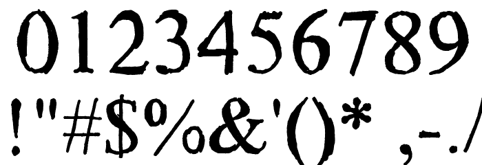 Subway Haze Font OTHER CHARS