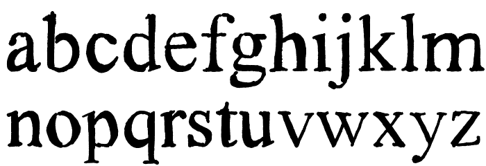 Subway Haze Font LOWERCASE