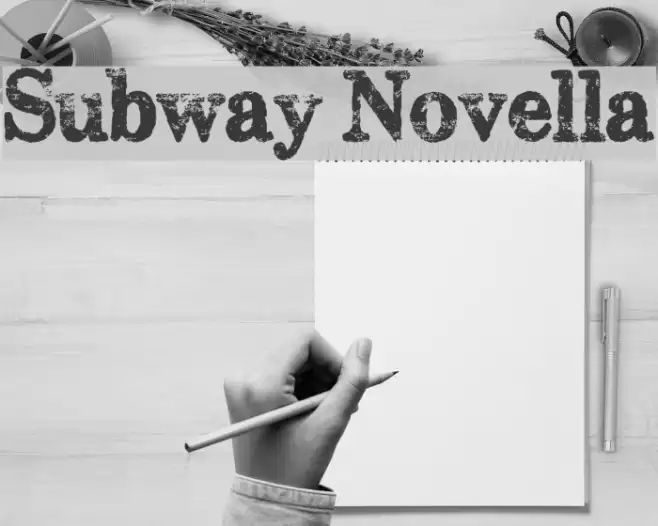 Subway Novella Font examples