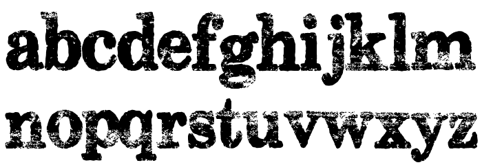 Subway Novella Font LOWERCASE