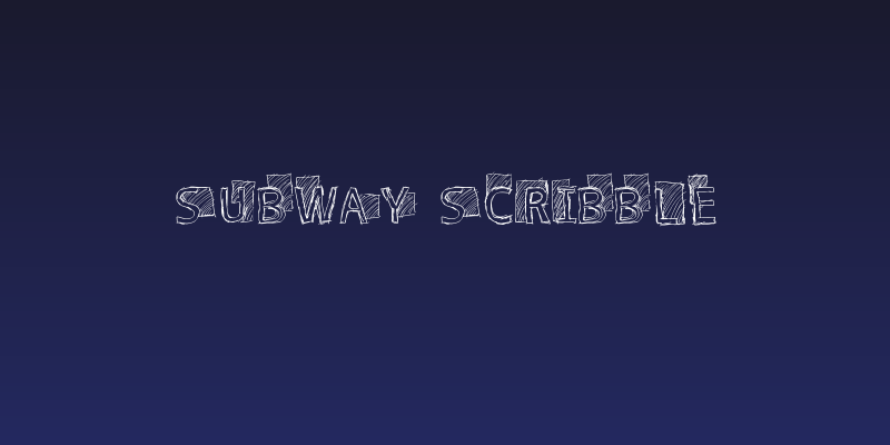 Subway Scribble Social Header