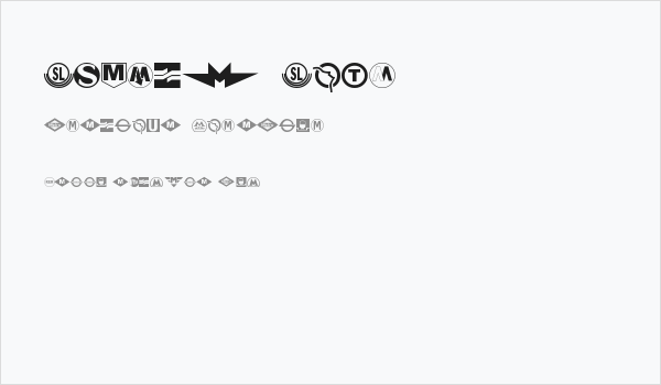 Subway Sign Business Card