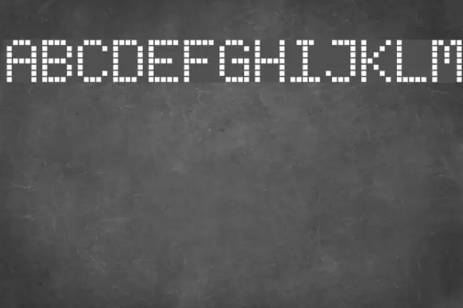 Subway Ticker Font examples