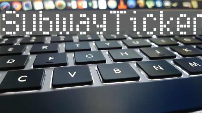 SubwayTicker Example 2