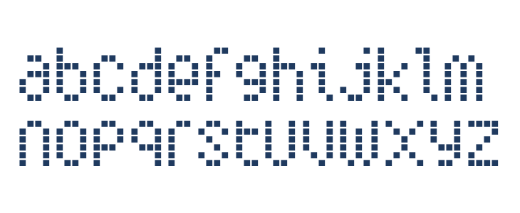 SubwayTicker Lowercase