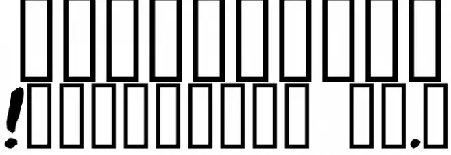 Subway_Free Font OTHER CHARS