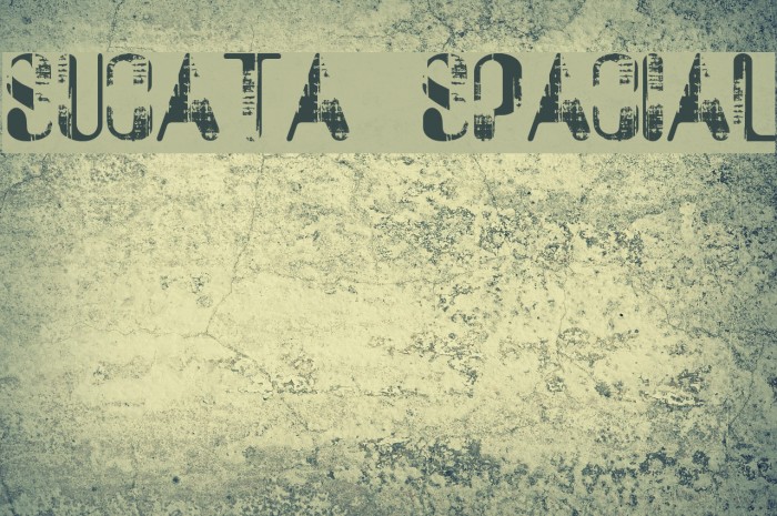 Sucata Spacial Шрифта examples
