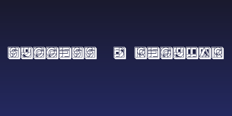 Success 3D Regular Social Header