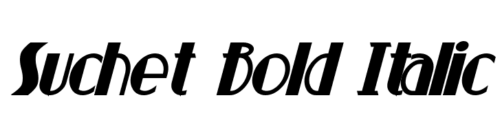 Suchet Bold Italic  नि: शुल्क फ़ॉन्ट्स डाउनलोड