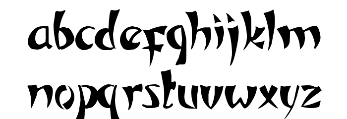 Suchow Demo Font LOWERCASE