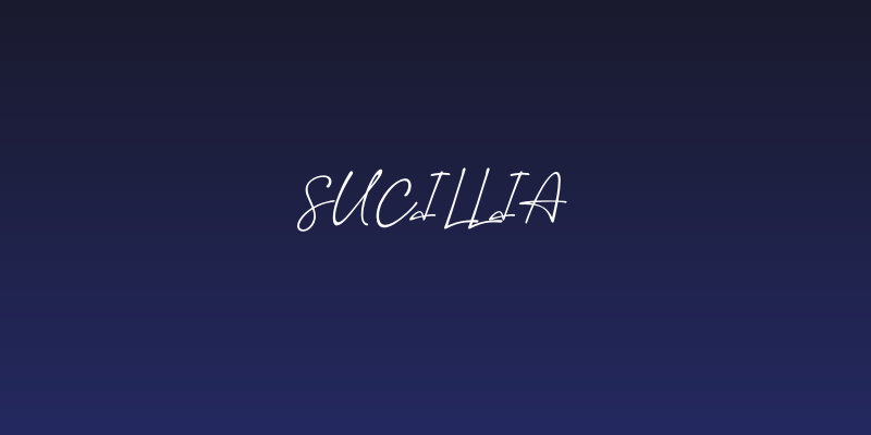 Sucillia Social Header
