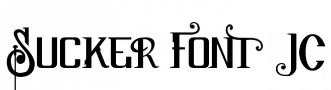 Sucker Font JC  免费字体下载