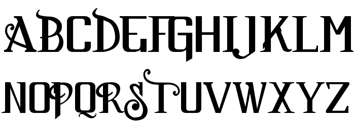 Sucker Font JC Font LOWERCASE