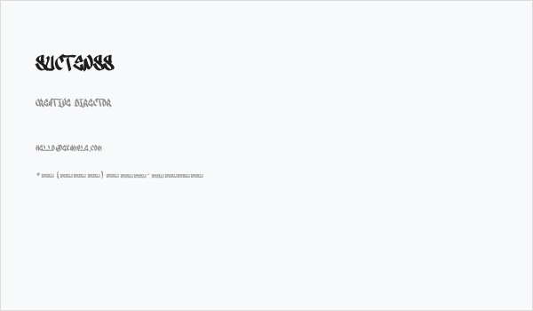 Suctenss Business Card