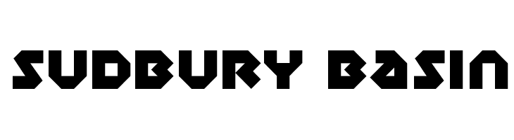 Sudbury Basin  フリーフォントのダウンロード
