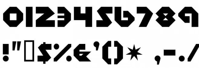 Sudbury Basin フォント その他の文字