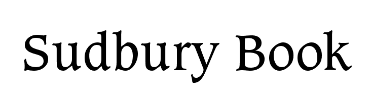 Sudbury Book  لخطوط تنزيل