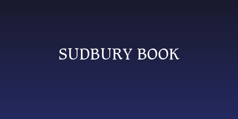 Sudbury Book Social Header