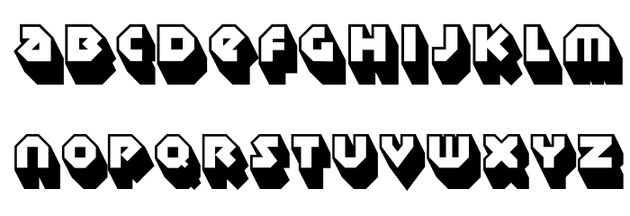 SudburyBasin3D-Regular Font LOWERCASE