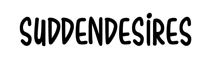 Sudden Desires फ़ॉन्ट