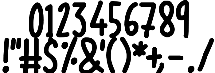 Sudden Desires Font OTHER CHARS