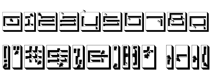 Sudden Fall Font OTHER CHARS