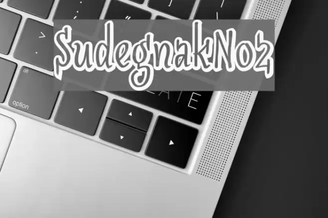 SudegnakNo2 Шрифта examples