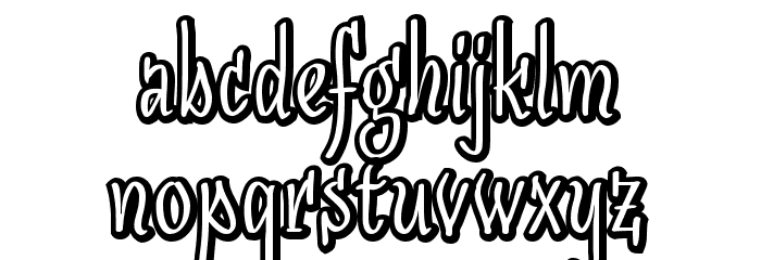 SudegnakNo2 Шрифта строчной