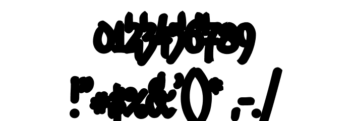 SudegnakNo3a フォント その他の文字