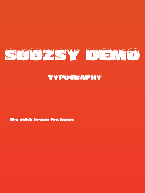 Sudzsy DEMO Poster