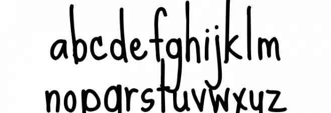 Sue Ellen Francisco Font LOWERCASE