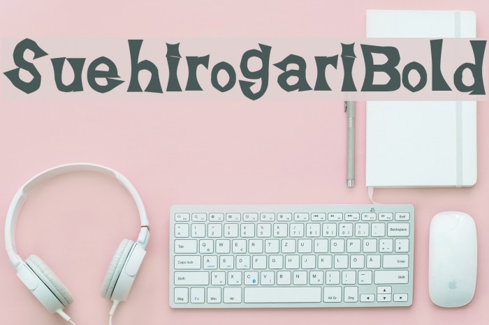 SuehirogariBold Font examples