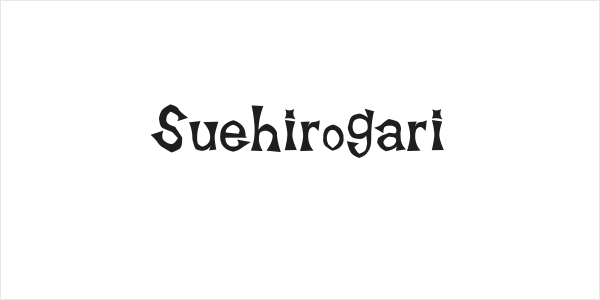 Suehirogari Logo
